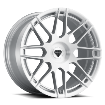 Blaque Diamond | Model BD F-12 | Flow Forged – Brushed Silver