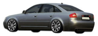 1998-2004 Audi A6 C5 Duraflex Type A Side Skirts Rocker Panels - 2 Piece (S)