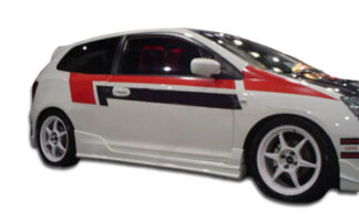 2002-2005 Honda Civic Si HB Duraflex JDM Buddy Side Skirts Rocker Panels – 2 Piece