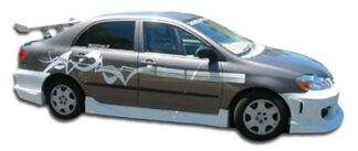 2003-2008 Toyota Corolla Duraflex Drifter Side Skirts Rocker Panels - 2 Piece