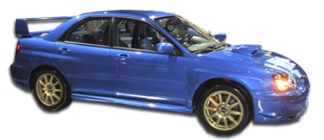 2002-2007 Subaru Impreza WRX STI 4DR Duraflex STI Look Side Skirts Rocker Panels - 2 Piece