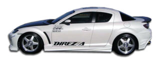 2004-2011 Mazda RX-8 Duraflex Velocity Side Skirts Rocker Panels - 2 Piece