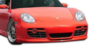 2006-2008 Porsche Cayman Eros Version 2 Front Lip Under Spoiler Air Dam - 1 Piece