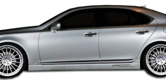 2007-2012 Lexus LS Series LS460 Duraflex W-1 Side Skirts Rocker Panels (short wheelbase) – 2 Piece