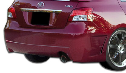 2007-2011 Toyota Yaris 4DR Duraflex B-2 Rear Bumper Cover - 1 Piece