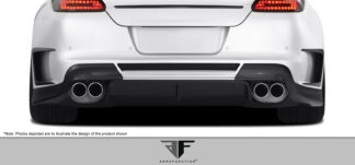 2010-2013 Porsche Panamera Carbon AF-1 Wide Body Rear Add-Ons with Diffuser ( CFP ) - 3 Piece (S)