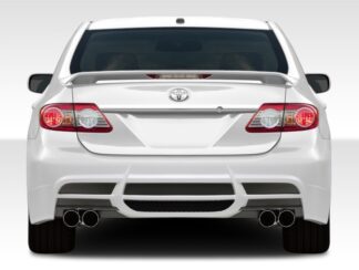 2011-2013 Toyota Corolla Duraflex W-1 Rear Bumper Cover - 1 Piece