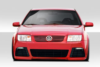 1999-2004 Volkswagen Jetta Duraflex R Look Front Bumper Cover - 1 Piece