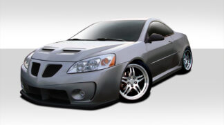 2005-2009 Pontiac G6 2DR Duraflex GT Competition Body Kit - 5 Piece - GT Competition Front Bumper Cover (106067) GT Competition Side Skirts Rocker Panels (106068) Racer Rear Lip Under Spoiler Air Dam (102281) GT Competition Hood (109805)