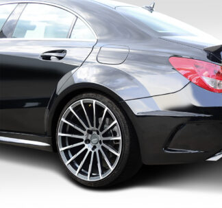 2014-2015 Mercedes CLA Class Duraflex Black Series Look Wide Body Rear Fenders - 4 Piece