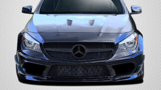 2014-2015 Mercedes CLA Class Carbon Creations Black Series Look Wide Body Front Bumper Accessories – 6 Piece (S)
