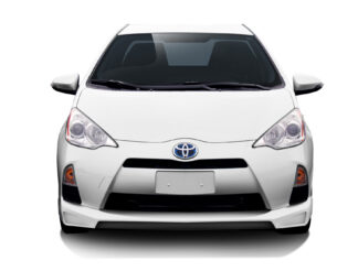 2012-2014 Toyota Prius C Couture Urethane Vortex Front Lip Under Air Dam Spoiler – 1 Piece (S)