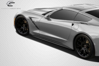 2014-2019 Chevrolet Corvette C7 Carbon Creations GT Concept Side Splitters - 2 Piece