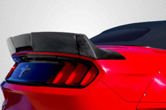 2015-2020 Ford Mustang Convertible Carbon Creations Grid Rear Wing Spoiler – 3 Piece