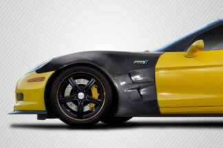 2005-2013 Chevrolet Corvette C6 Carbon Creations ZR1 Look Front Fenders – 2 Piece