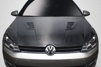 2010-2014 Volkswagen Golf GTI / Jetta Sportwagen Carbon Creations DriTech Regulator Hood - 1 Piece