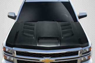 2014-2015 Chevrolet Silverado Carbon Creations Viper Look Hood – 1 Piece
