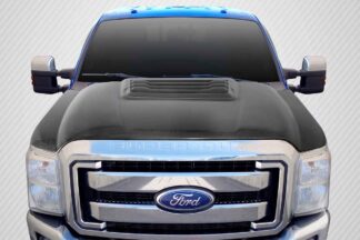 2011-2016 Ford Super Duty F250 F350 F450 Carbon Creations Raptor Look Hood - 1 Piece