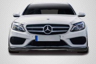 2015-2020 Mercedes C Class W205 Carbon Creations DriTech Fortune Front Lip - 1 Piece ( For AMG Bumper only)