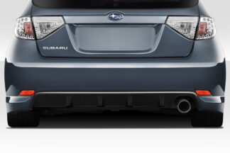 2008-2010 Subaru Impreza WRX HB Duraflex Backstop Rear Diffuser - 1 Piece