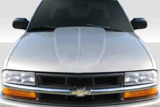 1994-2004 Chevy S10 1995-2004 Blazer Duraflex 3" Cowl Hood - 1 Piece