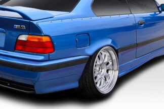 1992-1998 BMW 3 Series M3 E36 2DR Duraflex C Spec Rear Fender Flares - 2 Piece
