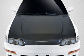 1988-1991 Honda Civic HB CR-X Carbon Creations JDM OEM Look Hood - 1 Piece ( JDM VERSION)