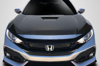 2017-2020 Honda Civic Type R Carbon Creations OEM Look Hood - 1 Piece