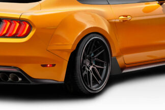 2015-2020 Ford Mustang Couture Grid Wide Body Rear Fender Flares - 4 piece