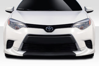 2014-2016 Toyota Corolla Duraflex Zeta Front Lip Under Spoiler ( base model only ) - 3 Piece