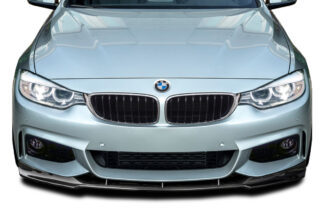2014-2020 BMW 4 Series M-Sport F32 Carbon AF-1 Front Add On Lip Under Spoiler ( CFP ) - 1 Piece