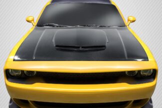 2008-2021 Dodge Challenger Carbon Creations TA Look Hood - 1 Piece