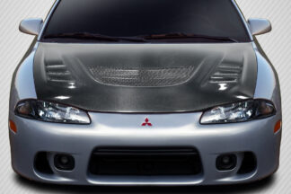 1995-1999 Mitsubishi Eclipse Eagle Talon Carbon Creations Evo GT Hood - 1 Piece