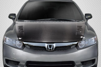 2006-2011 Honda Civic 4DR Carbon Creations Type M Hood - 1 Piece
