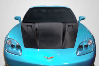 2005-2013 Chevrolet Corvette C6 Carbon Creations RKSV Hood – 1 Piece