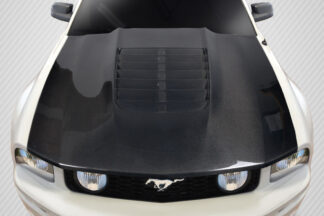 2005-2009 Ford Mustang Carbon Creations GT500 V2 Hood – 1 Piece