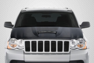 2005-2010 Jeep Grand Cherokee Carbon Creations SRT Look Hood – 1 Piece