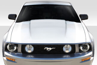 2005-2009 Ford Mustang Duraflex 3" Cowl Hood - 1 Piece