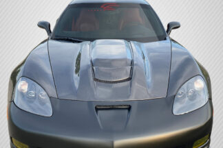 2005-2013 Chevrolet Corvette C6 Carbon Creations ZR1 V2 Hood - 1 Piece