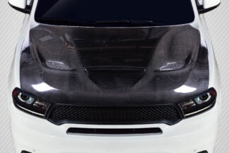 2011-2021 Dodge Durango Carbon Creations SRT Hellcat Look Hood - 1 Piece