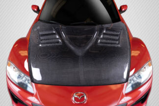 2004-2008 Mazda RX-8 Carbon Creations Vader Hood – 1 Piece