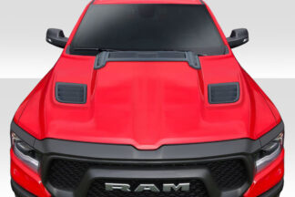 2019-2021 Dodge Ram Duraflex Rebel Mopar Look Hood - 1 Piece