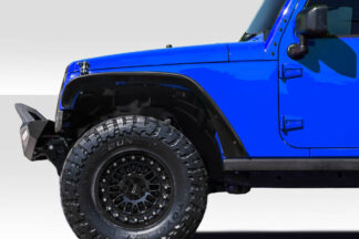 2007-2018 Jeep Wrangler Duraflex Rugged Front Fenders – 2 Piece