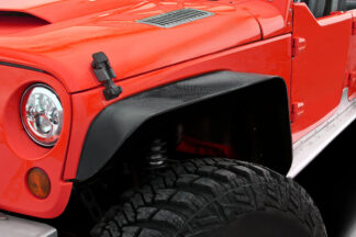 2007-2018 Jeep Wrangler Carbon Creations Rugged Front Fenders - 2 Piece