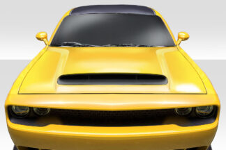 2008-2021 Dodge Challenger Duraflex Demon Look Hood - 1 Piece