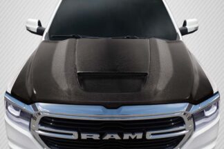 2019-2021 Dodge Ram 1500 Carbon Creations SRT Ram Air Hood – 1 Piece