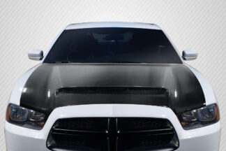 2011-2014 Dodge Charger Carbon Creations Demon Look Hood – 1 Piece