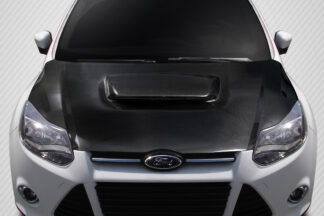 2012-2014 Ford Focus Carbon Creations Ram Air Hood – 1 Piece