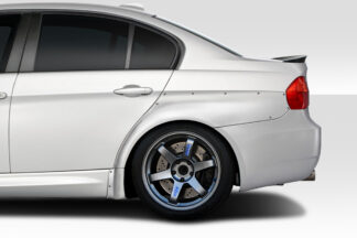2006-2011 BMW 3 Series E90 4DR Duraflex HX Wide Body Rear Fender Flares - 2 Piece