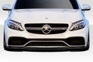 2015-2020 Mercedes C63 W205 Duraflex BS Front Lip Under Spoiler - 1 Piece (C63 AMG Front Bumper Cover Only)